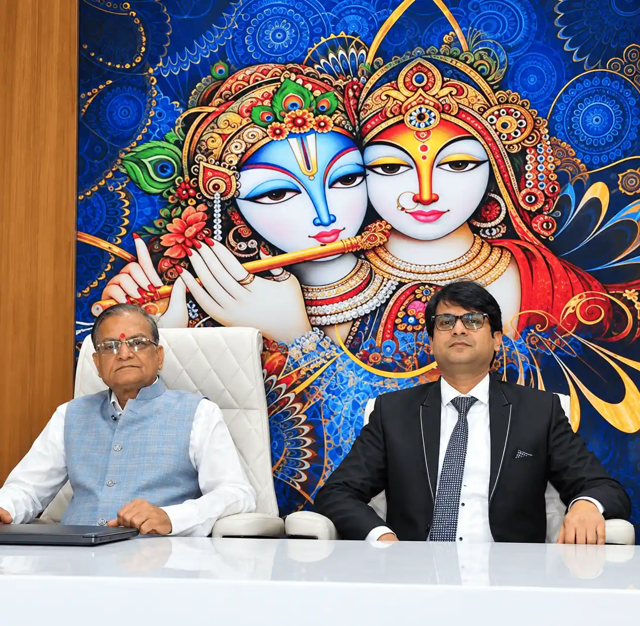 Shri Ravi Saran Agarwal and Shri Himanshu Agarwal