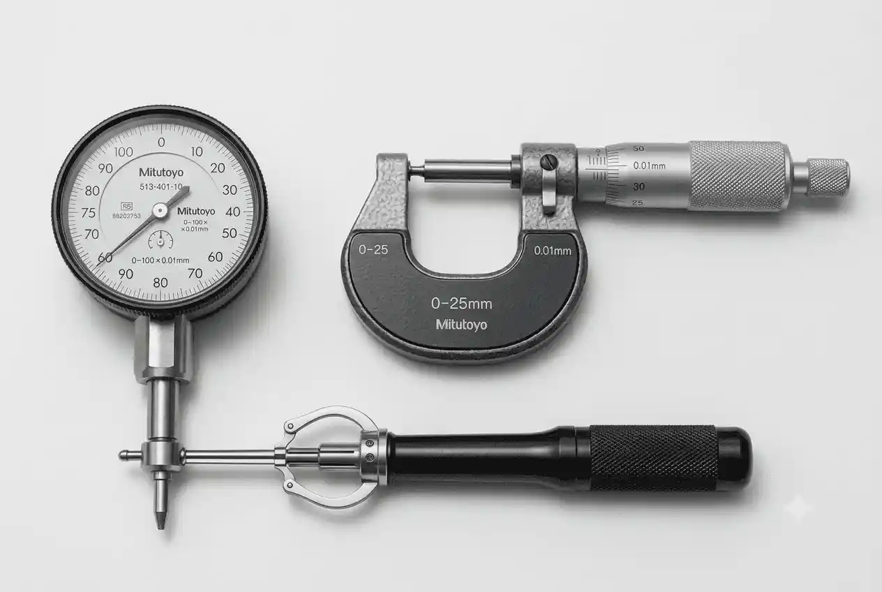 Micrometer & Wire Diameter Gauge