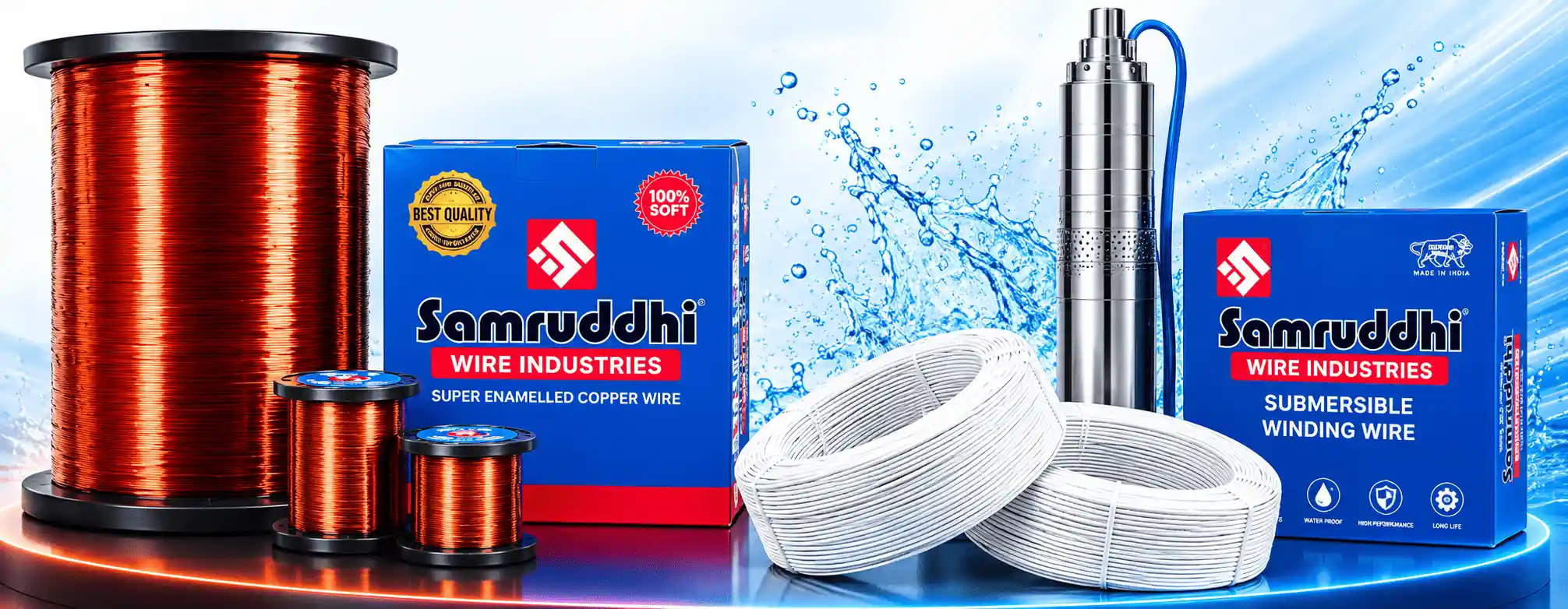 Samruddhi winding wire product range