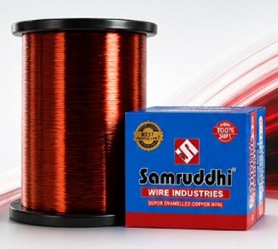 Super enamelled copper wire spool and packaging